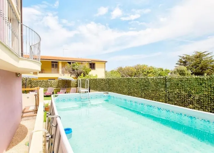 Grande Con Piscina Per 10 Persone A 500m Dalla Вилла Валледория